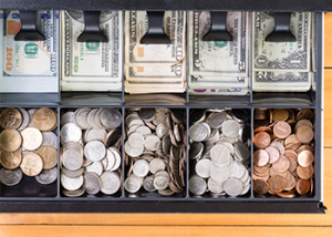 Optimizing cash levels and change orders