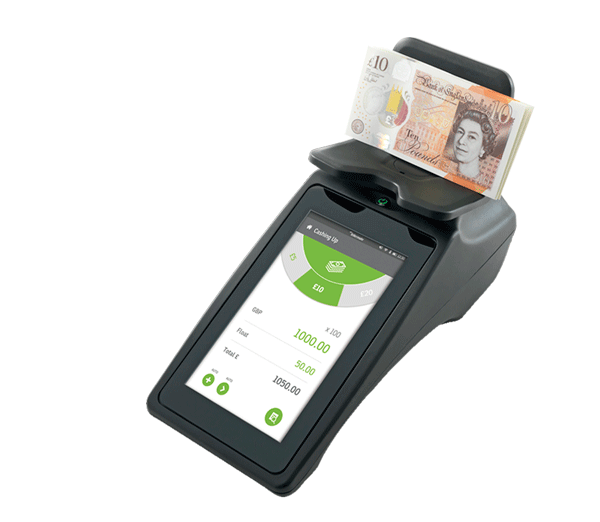 Touchscreen Cash Counter | Tellermate Touch